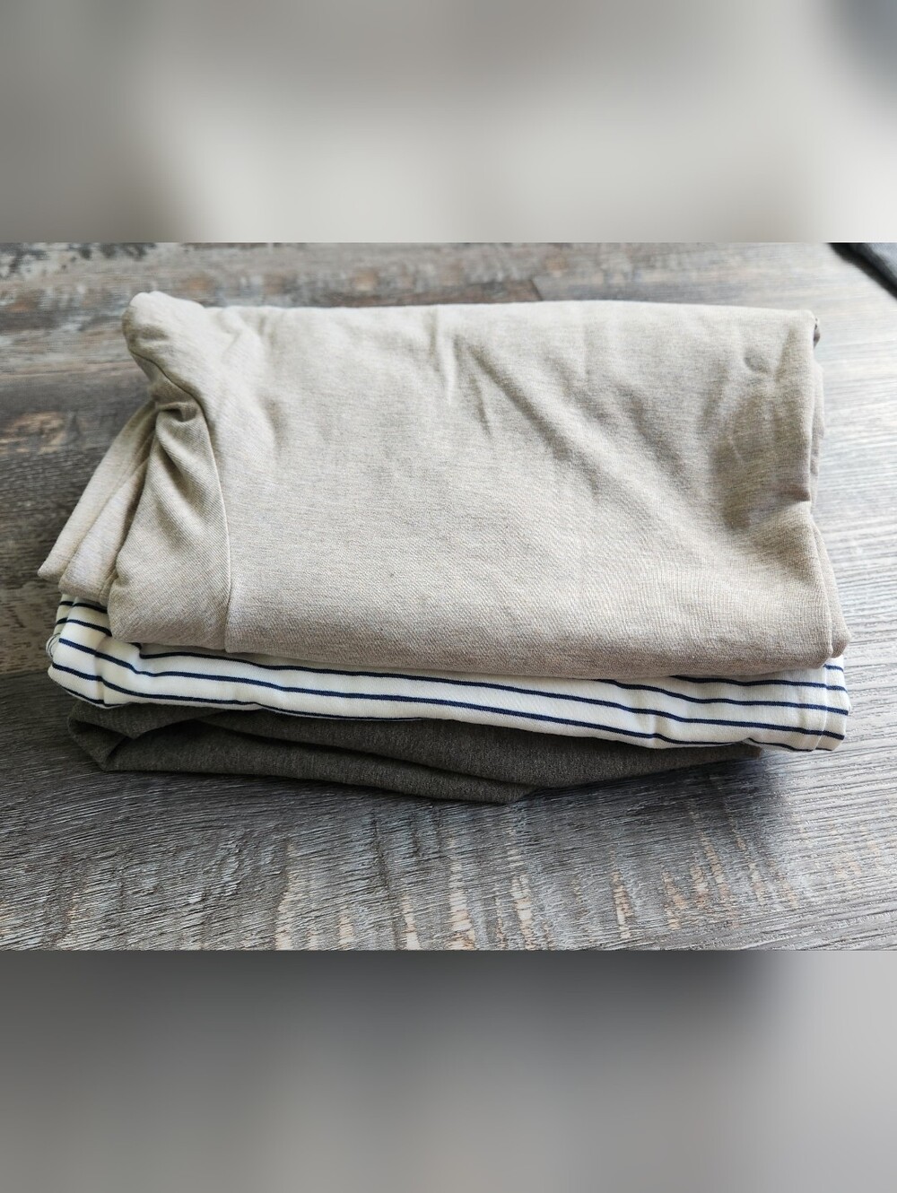 Denver Hayes Mens 3 Pack Of Cotton Blend Tall Stretch Modern Fit Tees Large Tall